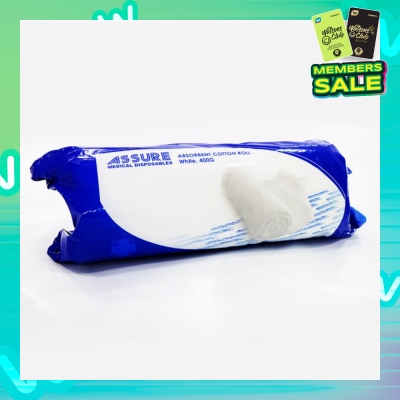 ASSURE Cotton Roll Absorbent 400g