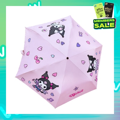 WATSONS Sanrio Kuromi 3 Fold Umbrella 1s