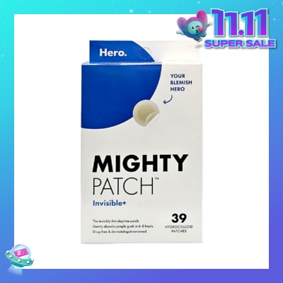 HERO Mighty Invisible+ Hydrocolloid Patch 39s