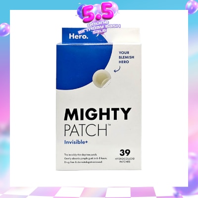 HERO - Mighty Invisible+ Hydrocolloid Patch 39s