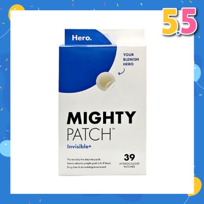 HERO Mighty Invisible+ Hydrocolloid Patch 39s