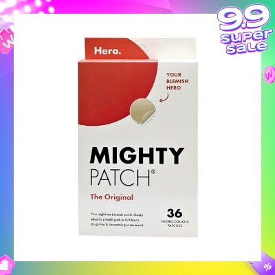 HERO The Original Mighty Hydrocolloid Patch (Night time Blemish Patch) 36s