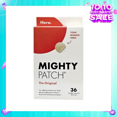 HERO The Original Mighty Hydrocolloid Patch (Night time Blemish Patch) 36s