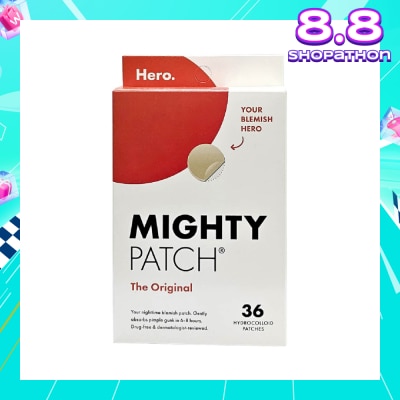 HERO The Original Mighty Hydrocolloid Patch (Night time Blemish Patch) 36s