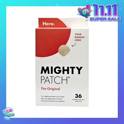 HERO The Original Mighty Hydrocolloid Patch (Night time Blemish Patch) 36s