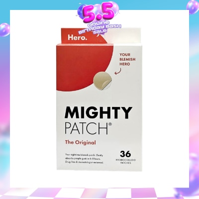 HERO - The Original Mighty Hydrocolloid Patch (Night time Blemish Patch) 36s
