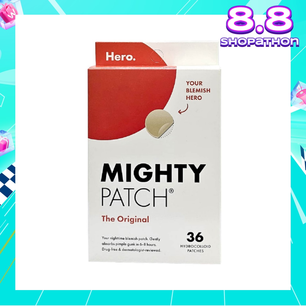 The Original Mighty Hydrocolloid Patch (Night time Blemish Patch) 36s