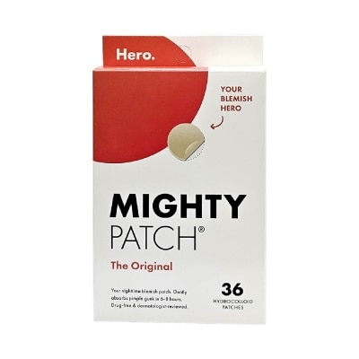 HERO The Original Mighty Hydrocolloid Patch (Night time Blemish Patch) 36s