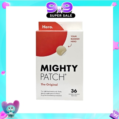 HERO - The Original Mighty Hydrocolloid Patch (Night time Blemish Patch) 36s image