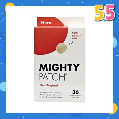 HERO The Original Mighty Hydrocolloid Patch (Night time Blemish Patch) 36s