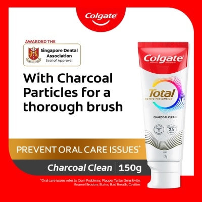 COLGATE - Total Active Prevention Toothpaste Charcoal Clean 150g image