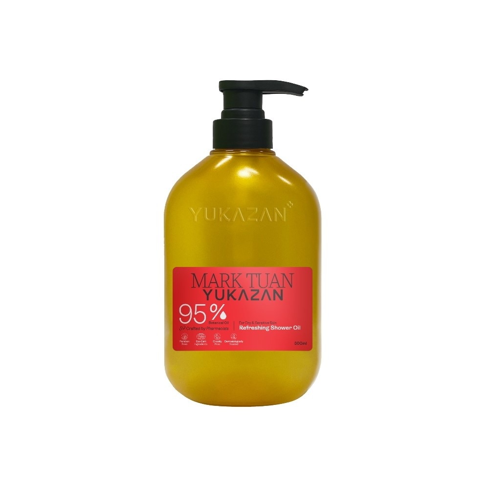 Mark Tuan 95% Refreshing Citrus Shower Oil (To Improve Rough & Dry Skin) 300ml