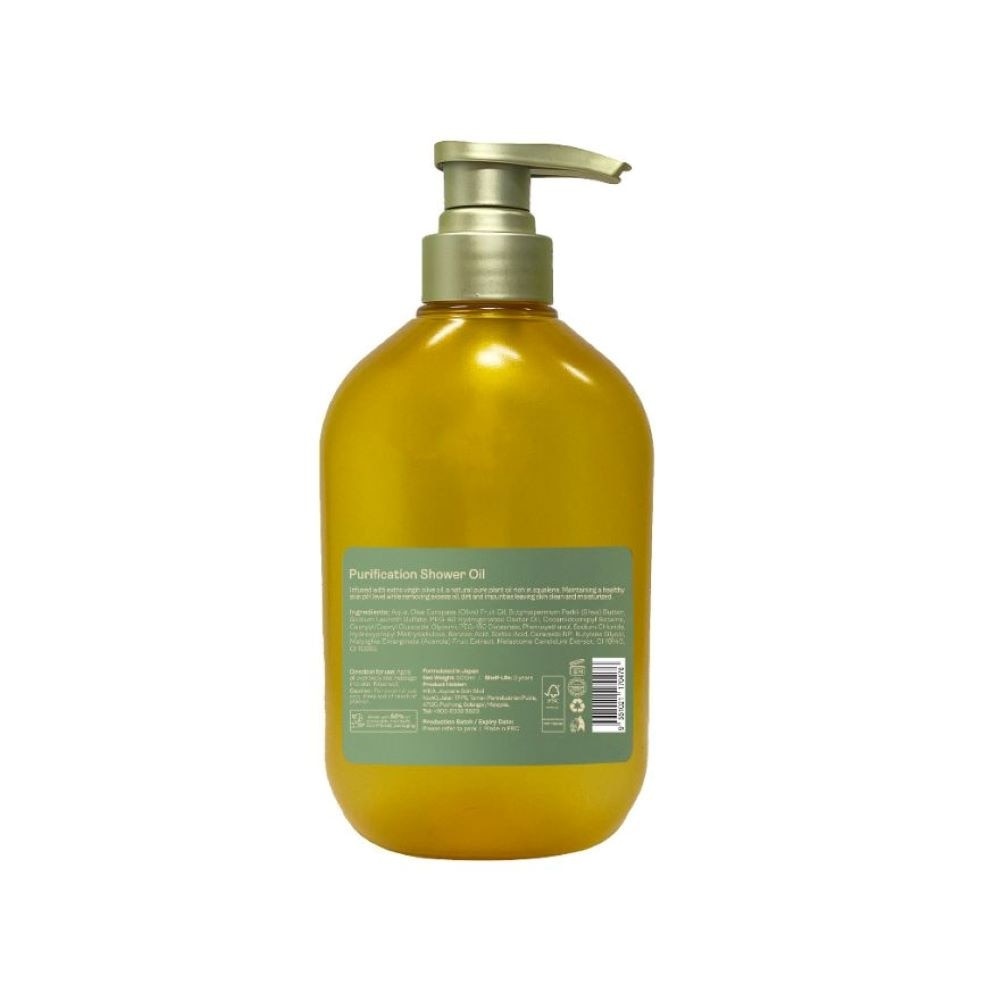 55% Purification Bluebell Shower Oil (To Maintain Healthy Skin pH Balance) 500ml