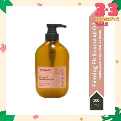 YUKAZAN Firming Fit Essential Oil Cedarwood Body Wash (For Toned & Sculpted Body) 300ml