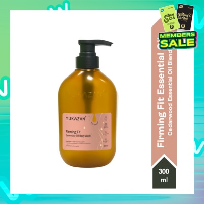 YUKAZAN Firming Fit Essential Oil Cedarwood Body Wash (For Toned & Sculpted Body) 300ml