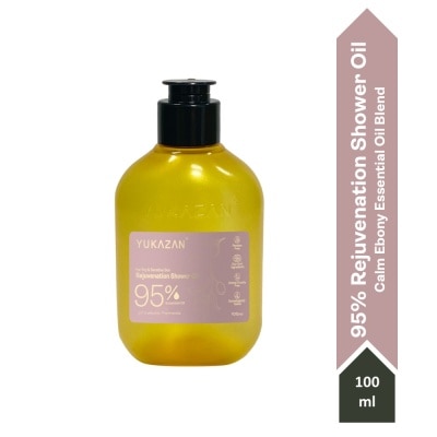YUKAZAN 95% Rejuvenation Calm Ebony Shower Oil (To Improve Rough