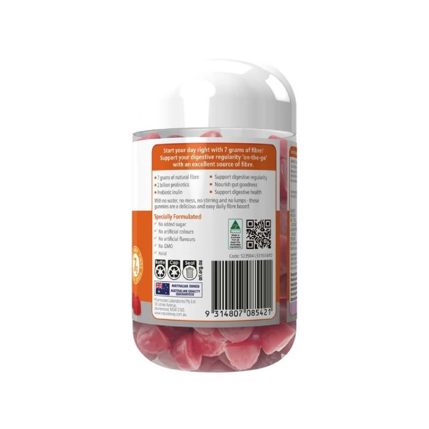 Fibre + Probiotics Vita Gummies 30s image