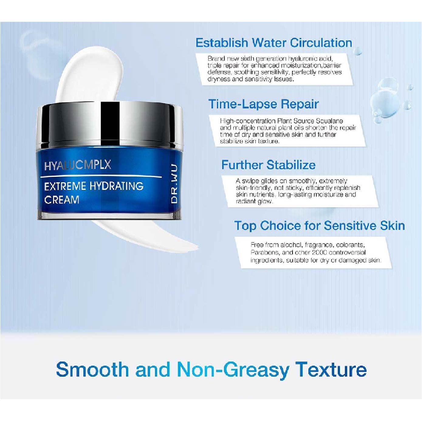 Hyalucmplx Extreme Hydrating Cream (To Restore Skin Healthy Barrier & Improve Long-Term Hydration & Protection) 50ml