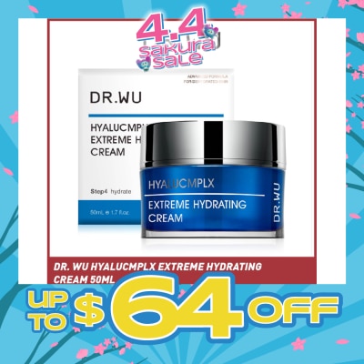 DR. WU - Hyalucmplx Extreme Hydrating Cream (To Restore Skin Healthy Barrier & Improve Long-Term Hydration & Protection) 50ml