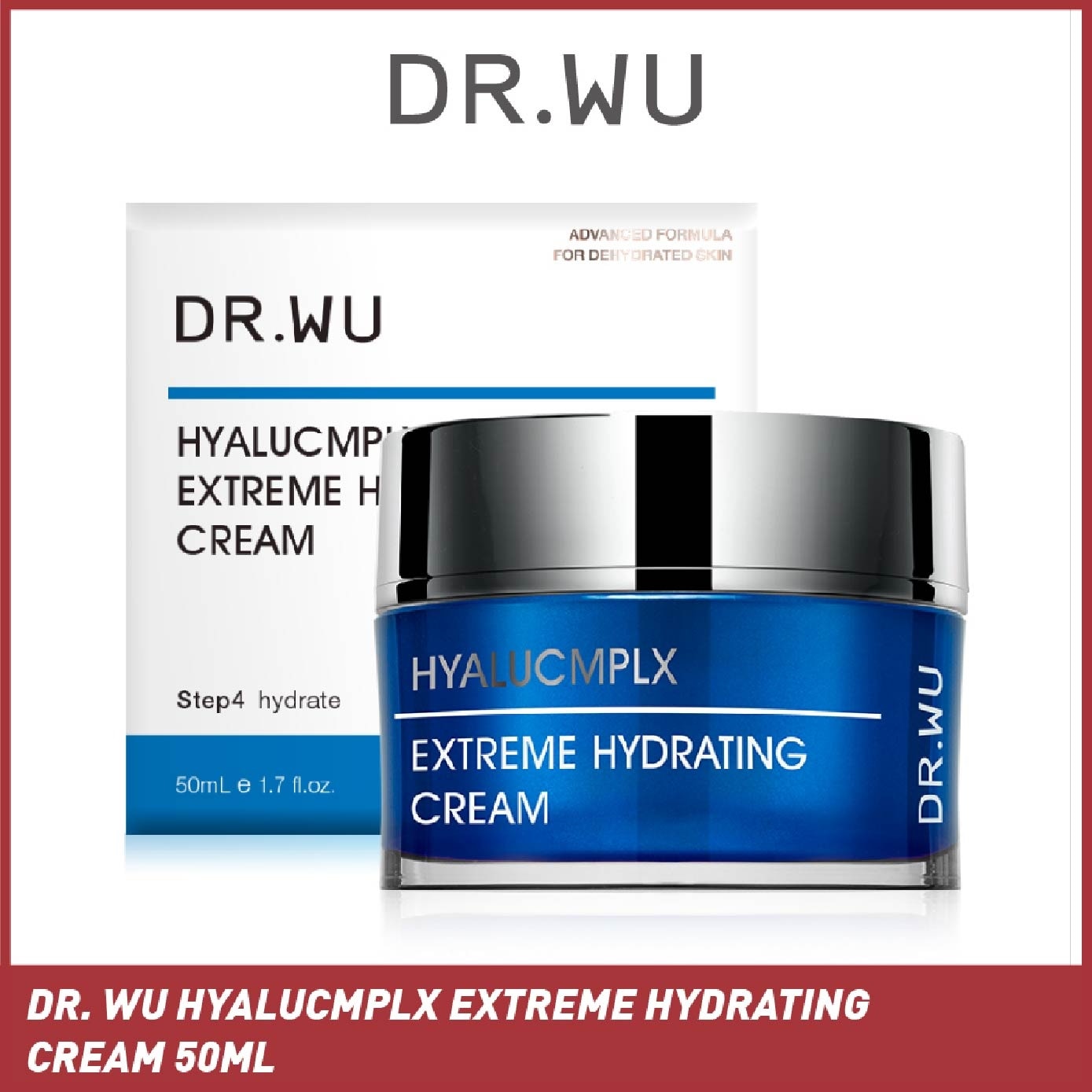 Hyalucmplx Extreme Hydrating Cream (To Restore Skin Healthy Barrier & Improve Long-Term Hydration & Protection) 50ml