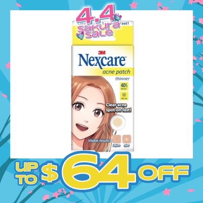 3M NEXCARE - Acne Patch 40% Thinner Day Use Clear Acne Spot On Fast 18s