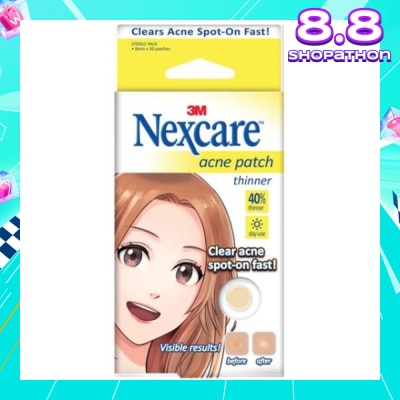 3M NEXCARE Acne Patch 40% Thinner Day Use Clear Acne Spot On Fast 30s