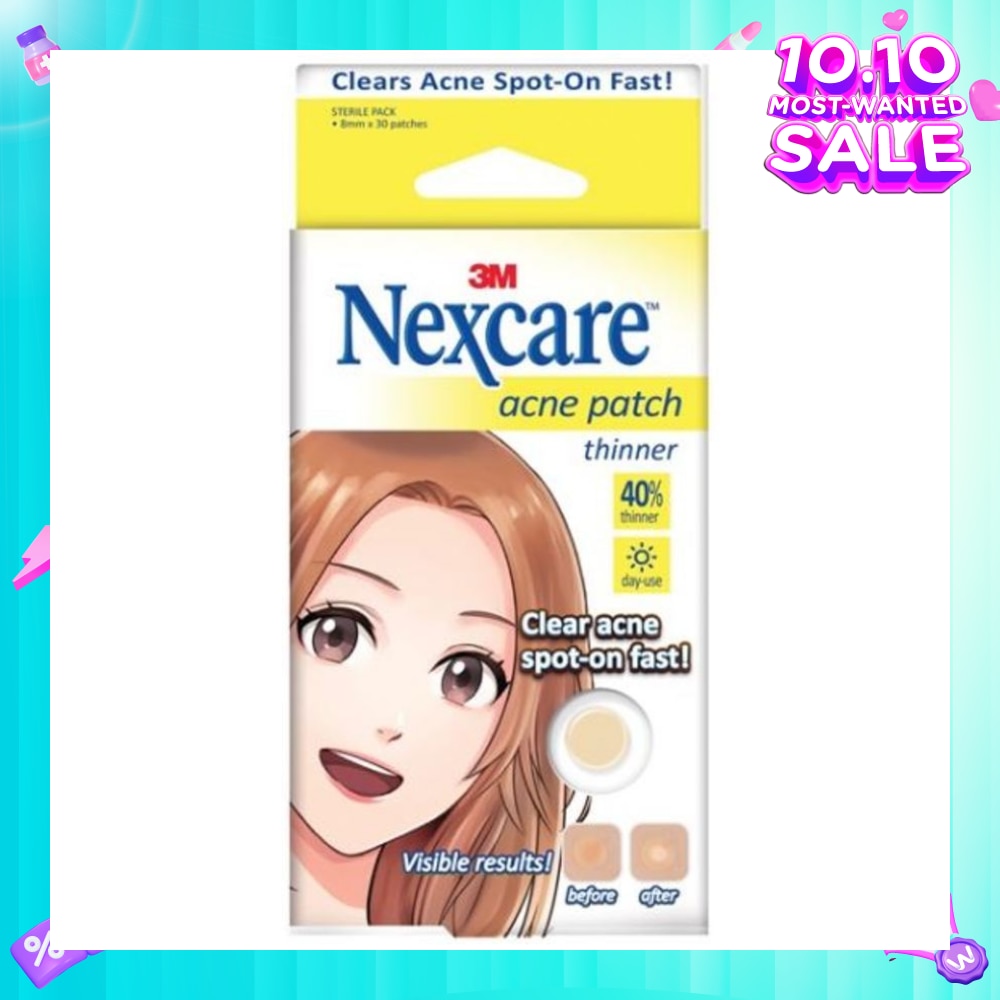 Acne Patch 40% Thinner Day Use Clear Acne Spot On Fast 30s