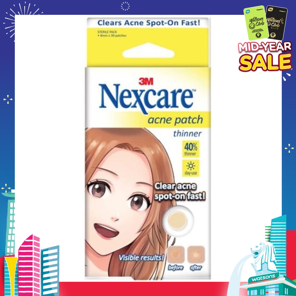 Acne Patch 40% Thinner Day Use Clear Acne Spot On Fast 30s