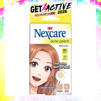3M NEXCARE - Acne Patch 40% Thinner Day Use Clear Acne Spot On Fast 30s image