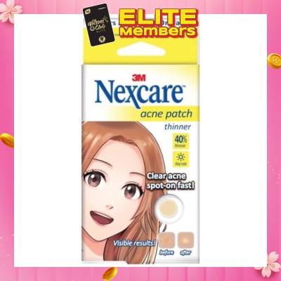 3M NEXCARE Acne Patch 40% Thinner Day Use Clear Acne Spot On Fast 30s
