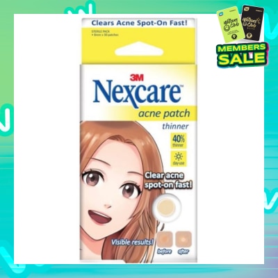 3M NEXCARE Acne Patch 40% Thinner Day Use Clear Acne Spot On Fast 30s