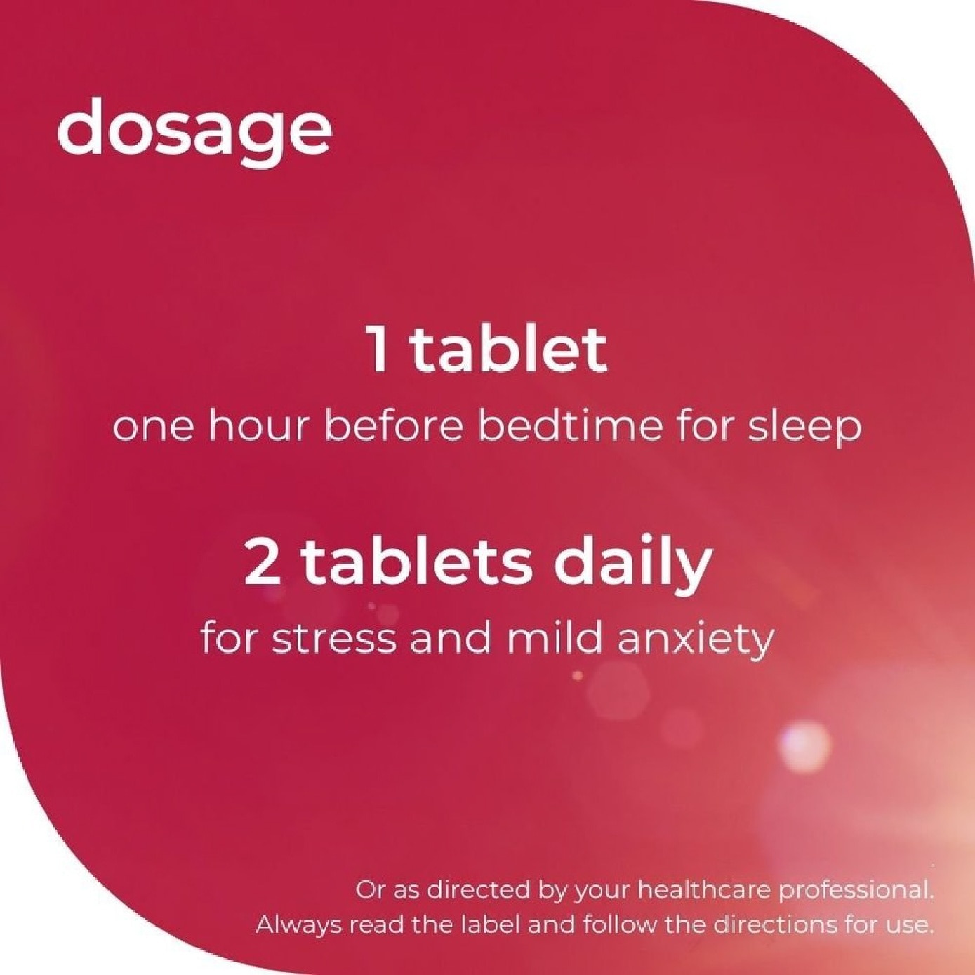 Magnesium + Ashwagandha Tablet for Calm, Relax & Sleep 50s image