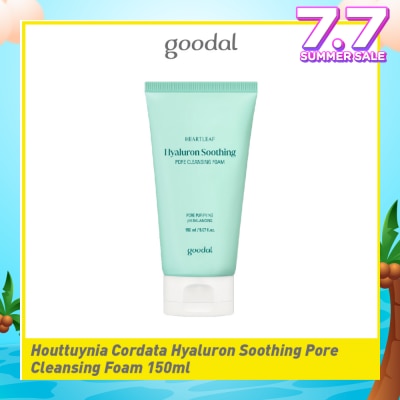 GOODAL Houttuynia Cordata Hyaluron Soothing Pore Cleansing Foam (Suitable For Sensitive Skin) 150ml