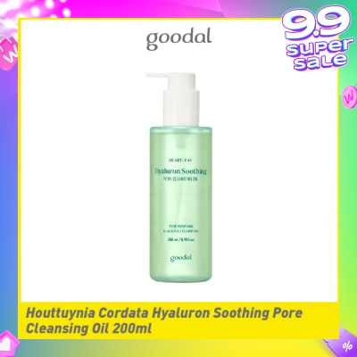 GOODAL Houttuynia Cordata Hyaluron Soothing Pore Cleansing Oil (Suitable For Sensitive Skin) 200ml