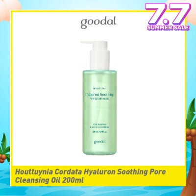 GOODAL Houttuynia Cordata Hyaluron Soothing Pore Cleansing Oil (Suitable For Sensitive Skin) 200ml