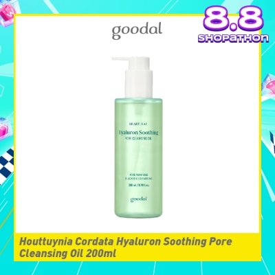 GOODAL Houttuynia Cordata Hyaluron Soothing Pore Cleansing Oil (Suitable For Sensitive Skin) 200ml