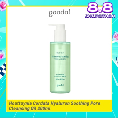 GOODAL Houttuynia Cordata Hyaluron Soothing Pore Cleansing Oil (Suitable For Sensitive Skin) 200ml