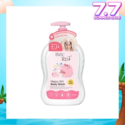 BZU BZU Happy Girl No Sulfate Body Wash (Suitable For 4-12 Years Old & Sensitive Skin) 600ml