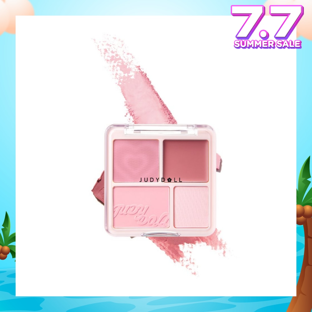 Blush & Highlight Palette 03 Lilac Ballet (Cool-Toned Purplish Pink) 9g
