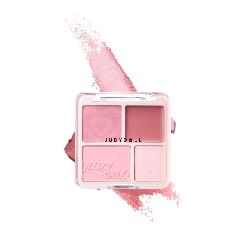 Blush & Highlight Palette 03 Lilac Ballet (Cool-Toned Purplish Pink) 9g