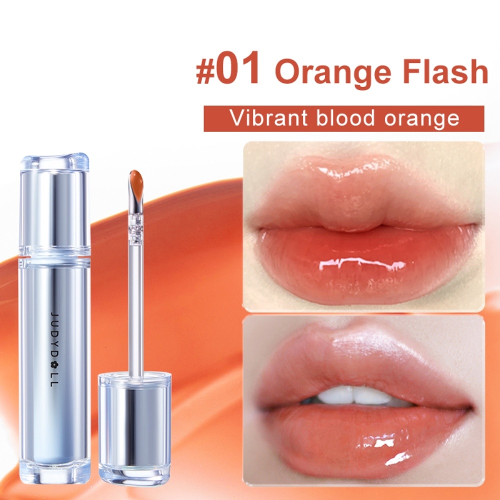 Watery Lip Gloss 01 Orange Flash 1s