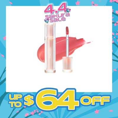 JUDYDOLL - Iced Tea Watery Lip Gloss N01 Milky Peach 1s