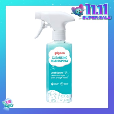 PIGEON Cleansing Foam Spray (To Easily Clean Tight Spots & Tough Stains) 280ml
