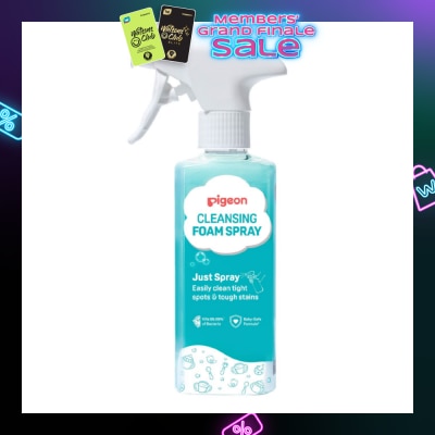 PIGEON Cleansing Foam Spray (To Easily Clean Tight Spots & Tough Stains) 280ml