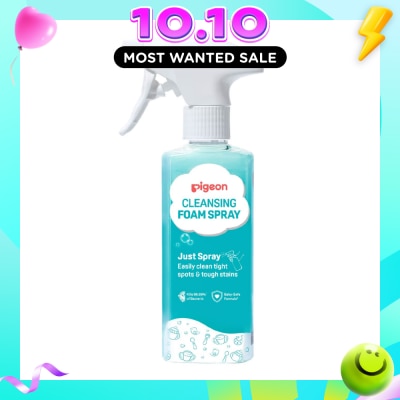 PIGEON Cleansing Foam Spray (To Easily Clean Tight Spots & Tough Stains) 280ml image