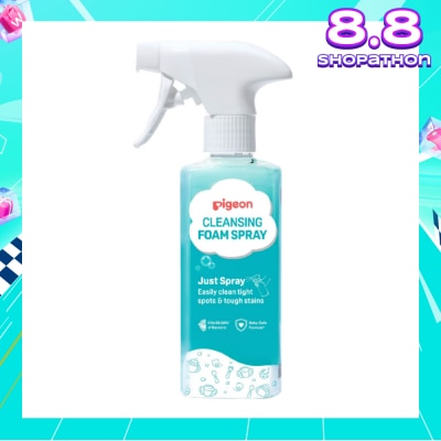 PIGEON Cleansing Foam Spray (To Easily Clean Tight Spots & Tough Stains) 280ml