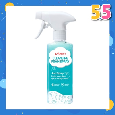 PIGEON Cleansing Foam Spray (To Easily Clean Tight Spots & Tough Stains) 280ml