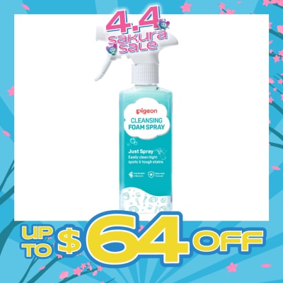 PIGEON - Cleansing Foam Spray (To Easily Clean Tight Spots & Tough Stains) 280ml