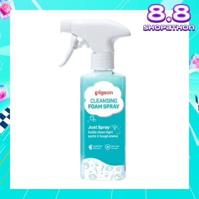PIGEON Cleansing Foam Spray (To Easily Clean Tight Spots & Tough Stains) 280ml