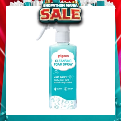 PIGEON - Cleansing Foam Spray (To Easily Clean Tight Spots & Tough Stains) 280ml